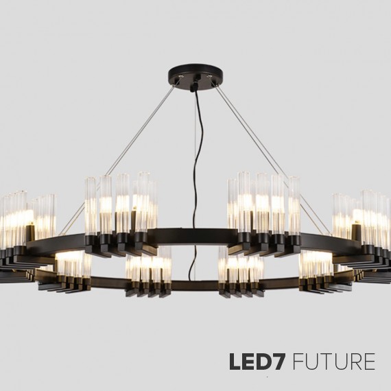 Loft Industry Modern - Blocks Chandelier